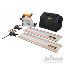 Pila kružna uranjajuća TTS1400 Triton 1400W SET 2x Vodilica + Stege