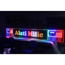 Led Reklama Vanjska u Boji 400x55cm 