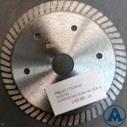 Dijamantna rezna ploča 85x15x1mm Mokro 1610289