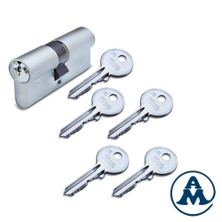 Cilindar brave 60mm + 5 Ključeva