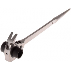 Ključ Za Skelu S Račnom 19/22mm Čekićem I Kukom Za Vađenje Čavala DR2