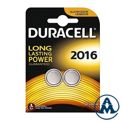 Baterija Duracell CR2016 3V Lithium BL2