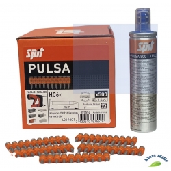 Čavli, HC6, Uključuje plin, za čelik i beton, 15 mm, SPIT PULSA 057550