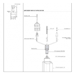 Glava za udarne bušilice 1/2"  prihvat SDS Plus, JEDINSTVENO !