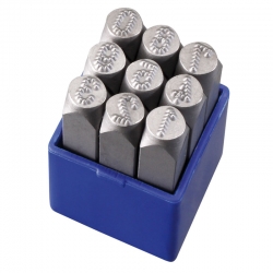 Fervi Brojevi Za Označavanje Udarcem 1-9 3mm 7x7x61