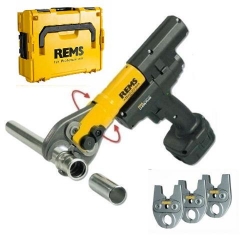 Rems Aku Preša Radijalna za Spajanje Cijevi Mini-Press ACC 14,4V + 3 Čeljusti + L-boxx