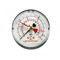 Rothenberger Manometar RP50 0-16bar 100g 61316