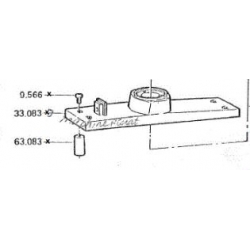 Rupes Ploča radna aluminijska za brusilicu SL40A
