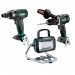 Set Metabo | BS 18 LTX BL I + SSW 18 LTX 400 BL + WB 18 LTX BL 125 Q + BSA 14,4 | 2x18v 10,0Ah