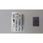 Svjetiljka solarna zidna plastična