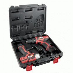 Set Stayer | Bušilica PBL122CP + Odvijač ISL122C | Li-ion 2x12v 2,0Ah Kofer