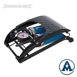 Pumpa nožna dvocilindrična 470 ccm 7 bar Silverline 380197